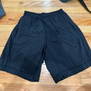 Mens LuLulemon 9 inch shorts pace breaker shorts black
